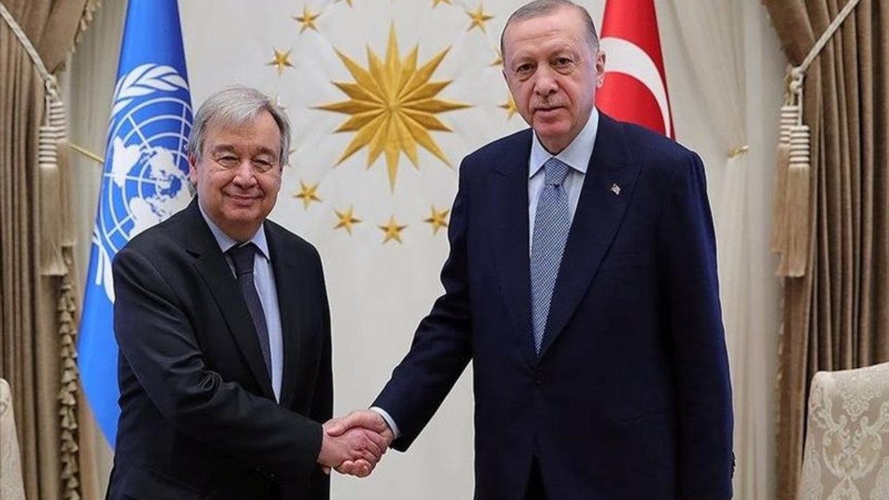 Erdoğan, BM Genel Sekreteri Guterres ile telefonda görüştü