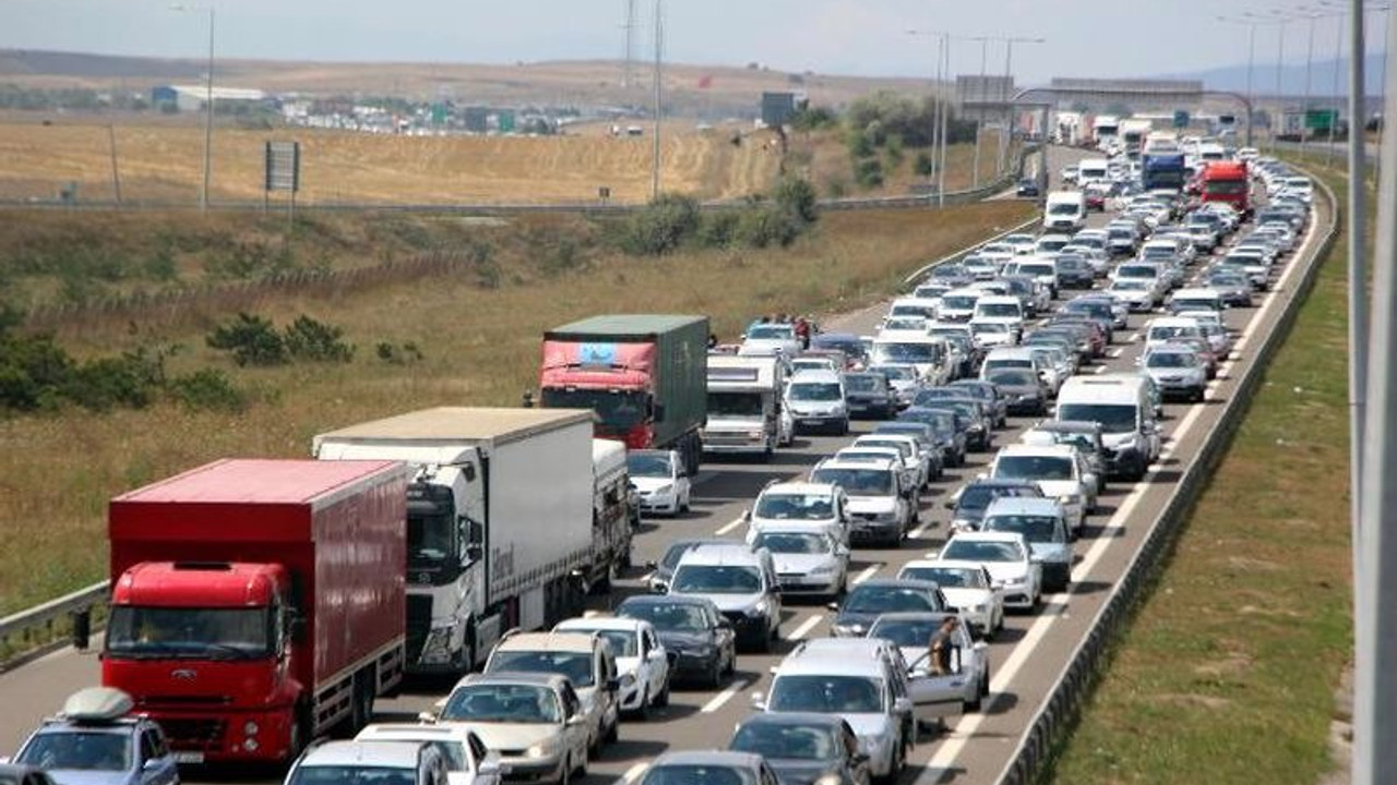 Bayram trafiği başladı