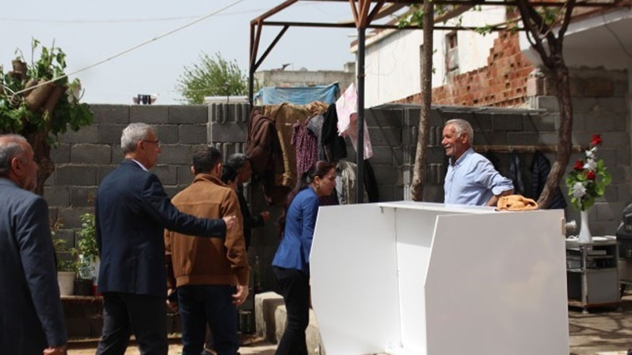 HDP’den selden etkilenenlere ziyaret