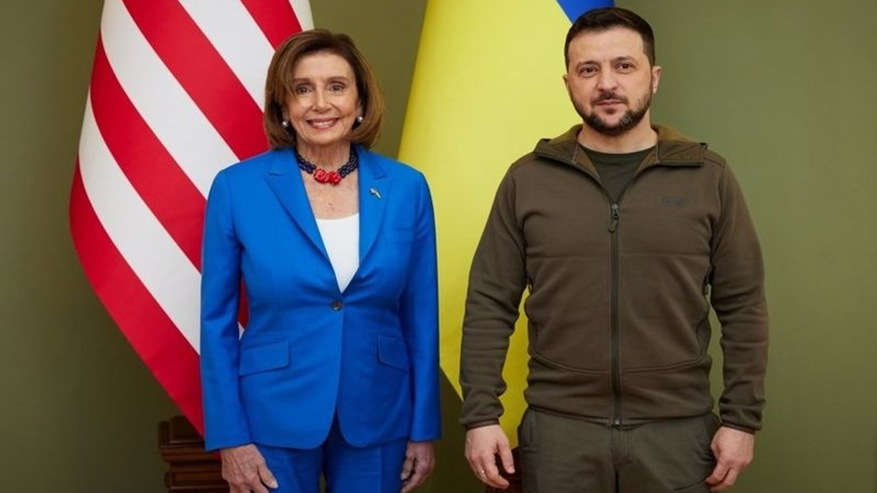 ABD Temsilciler Meclisi Başkanı Pelosi'den Kiev'e sürpriz ziyaret