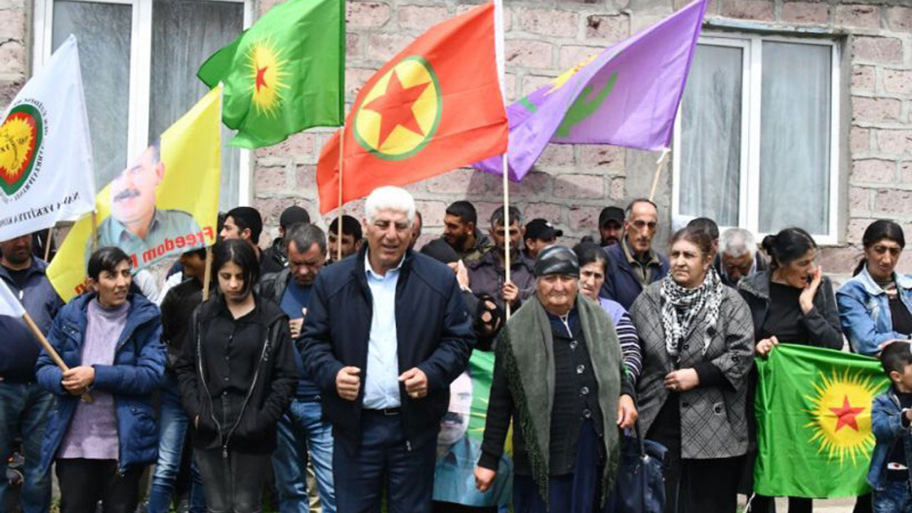 AKP ve KDP Ermenistan'da protesto edildi