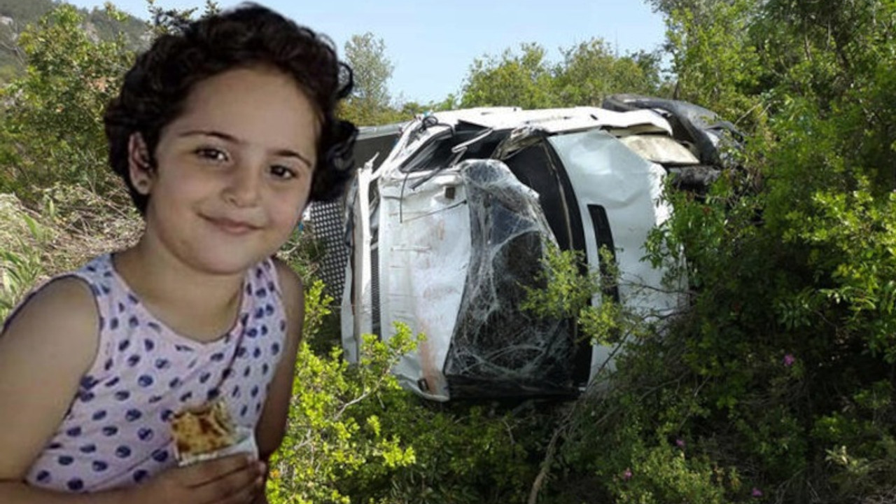 Bayram ziyareti yolunda kaza: 8 yaşındaki Erva öldü