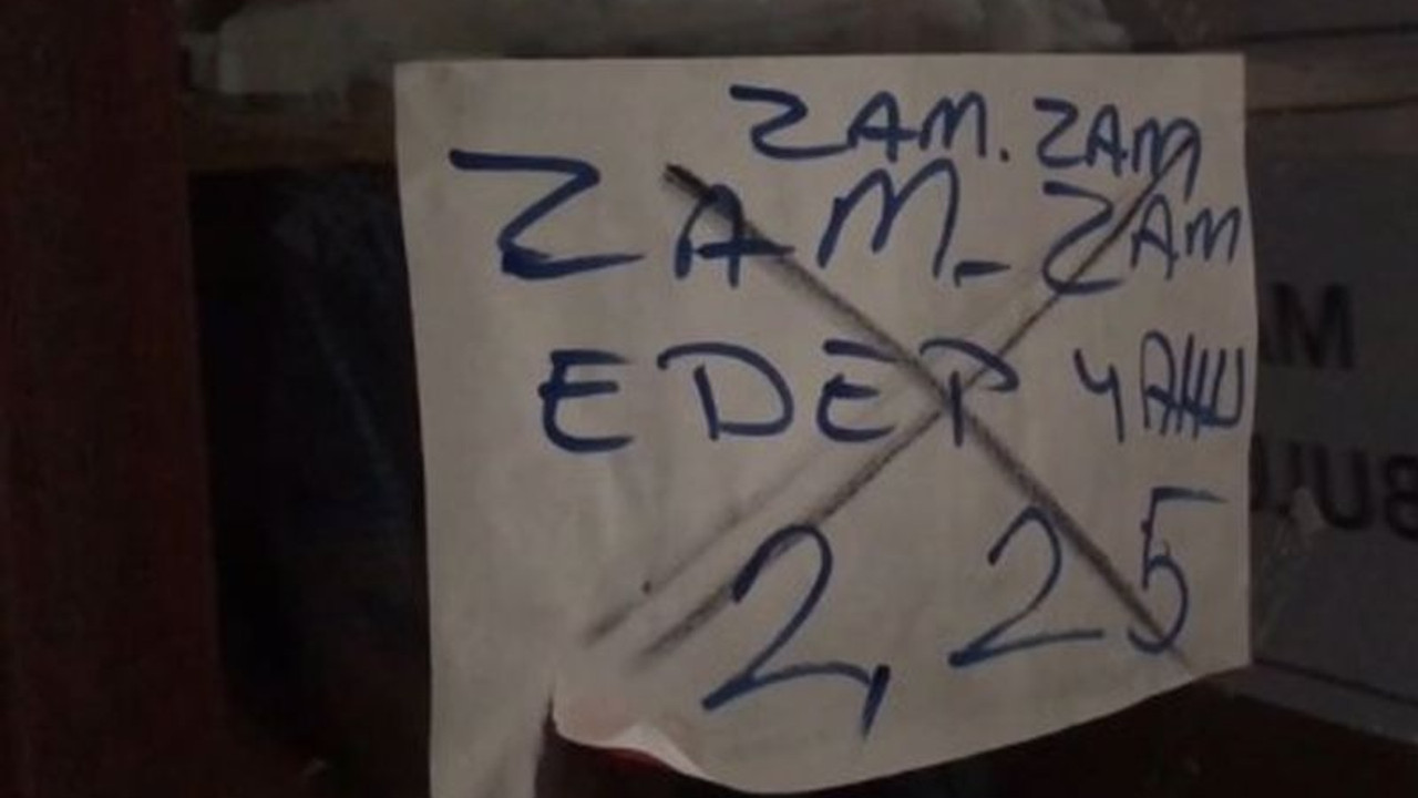 Zamları protesto eden Ankaralı bakkal: Edep yahu, yurttaş da alıştı sorgulamıyor