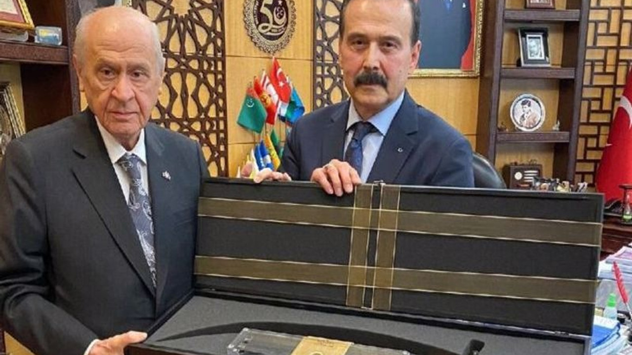 Suç örgütü lideri Kürşad Yılmaz, Bahçeli’yi ziyaret etti