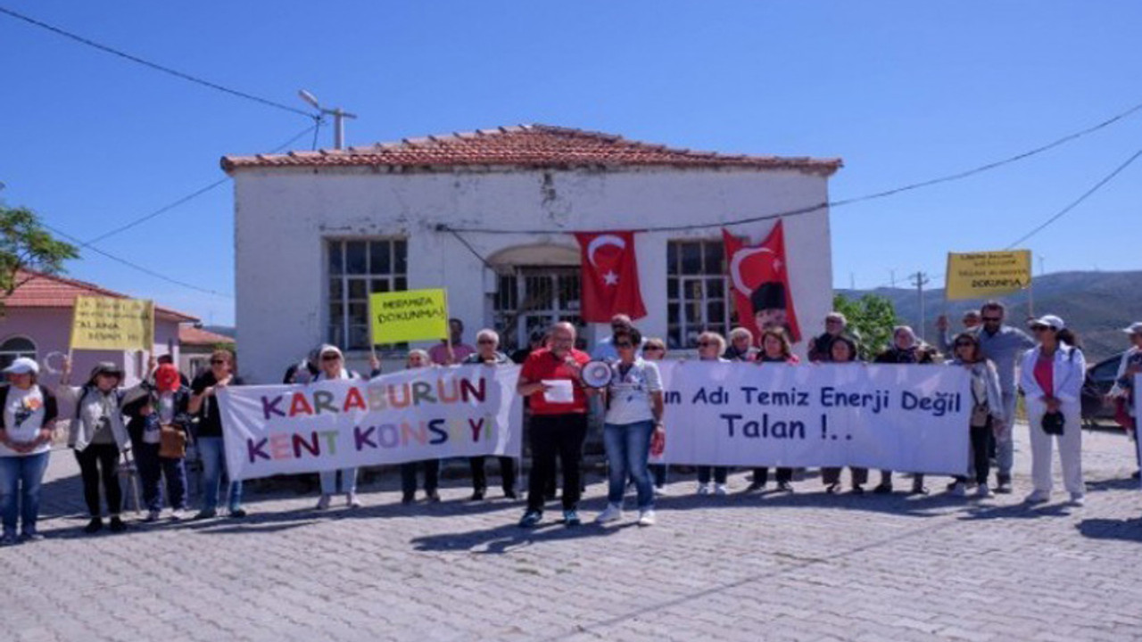 Karaburun'da GES için yapılan toplantıya halk katılmadı