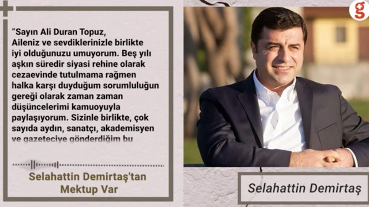 GerçekSES #6: Selahattin Demirtaş'tan mektup var!