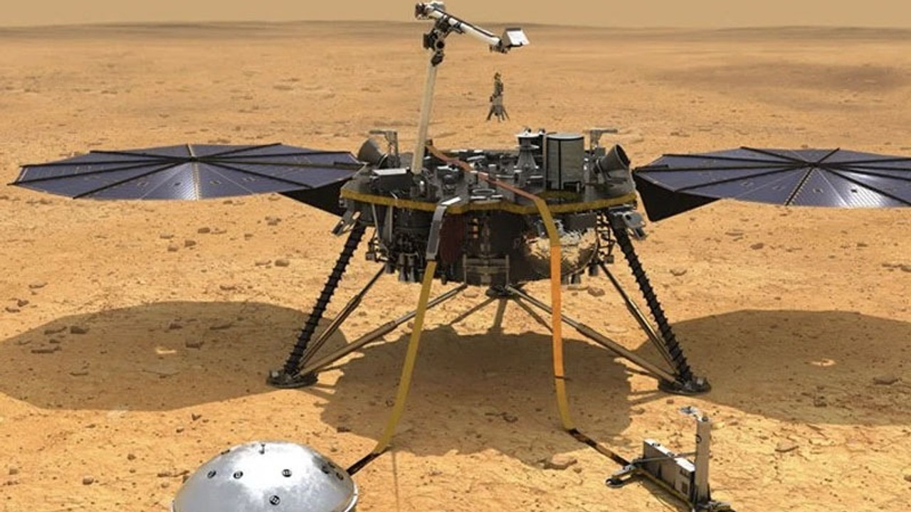 NASA açıkladı: Mars keşif aracı InSight Lander sadece birkaç ay kalabilecek