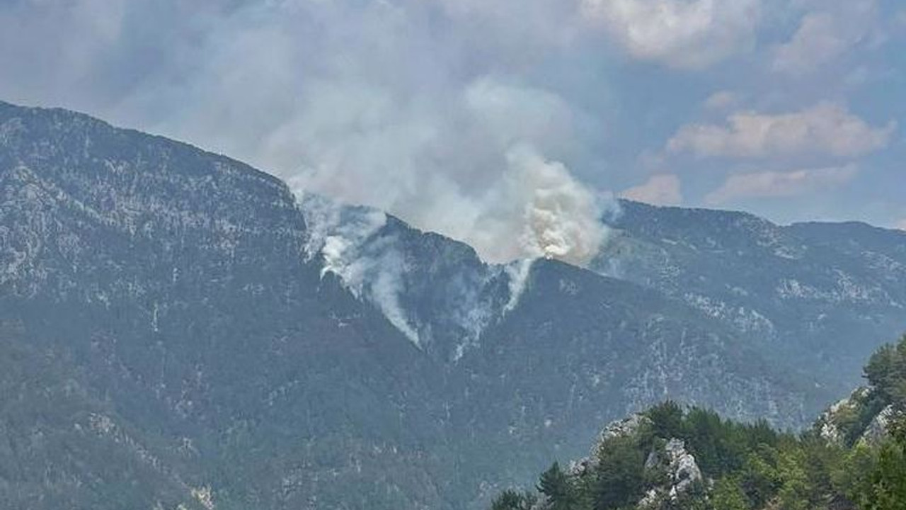 Antalya'da orman yangını