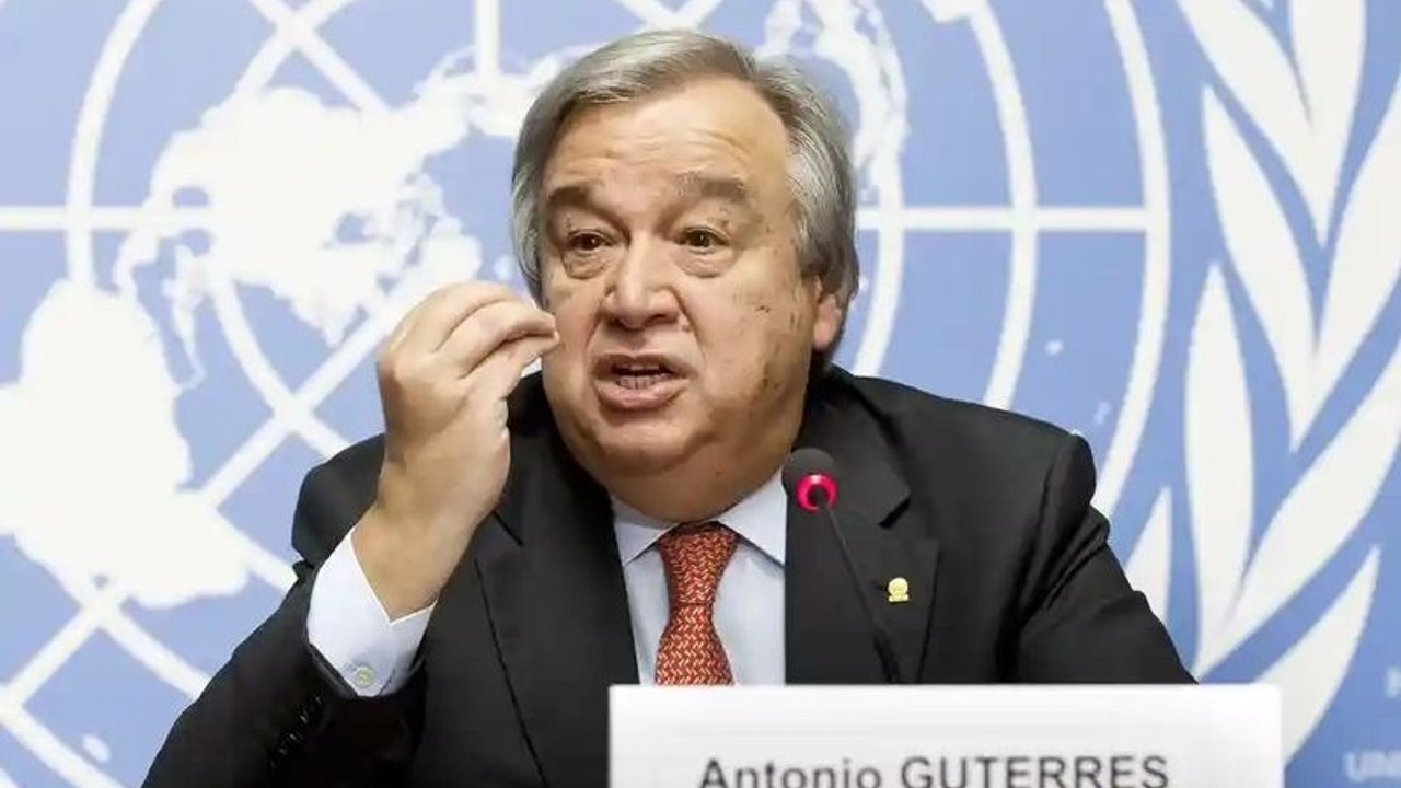 Guterres: Doğaya karşı anlamsız ve yıkıcı savaşımıza bir son vermeliyiz