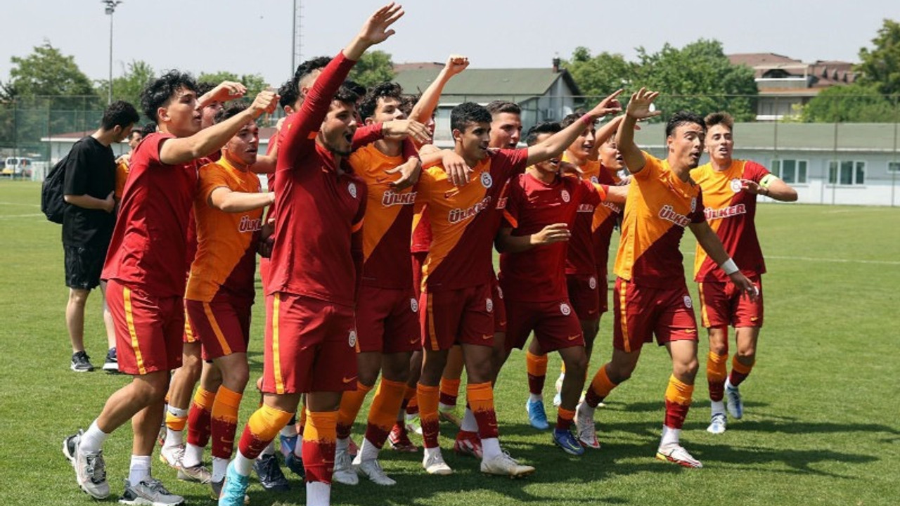 U19 Süper Ligi'nde şampiyon Galatasaray