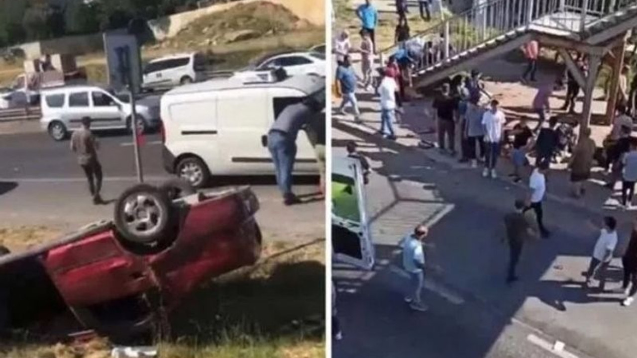 Büyükçekmece'de bir araç durakta bekleyen yolculara çarptı: 1 ölü, 10 yaralı