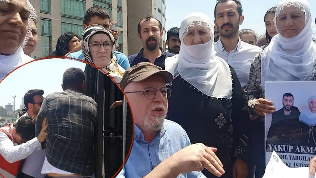 Adliye önünde 4 eyleme izin veren polis, mahpus yakınlarınınkine müdahale etti: Beş gözaltı