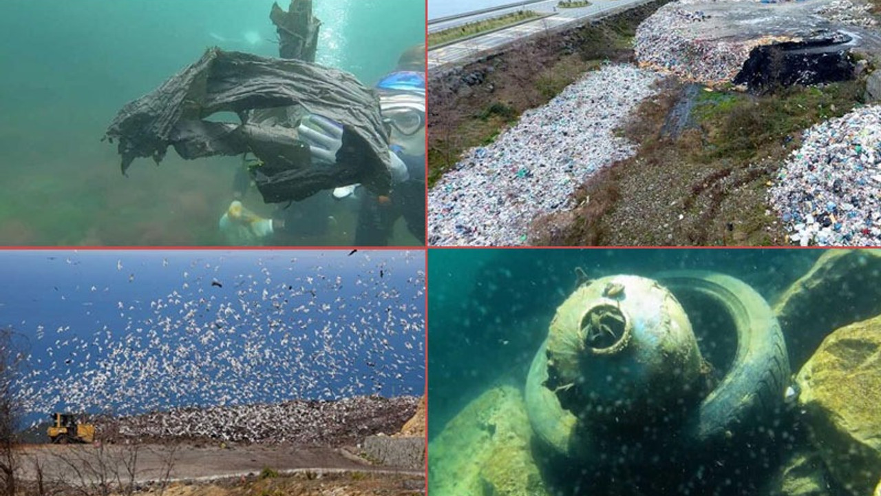 Karadeniz'in dibi çöplüğe döndü: Kilometrekareye bin 800 adet çöp