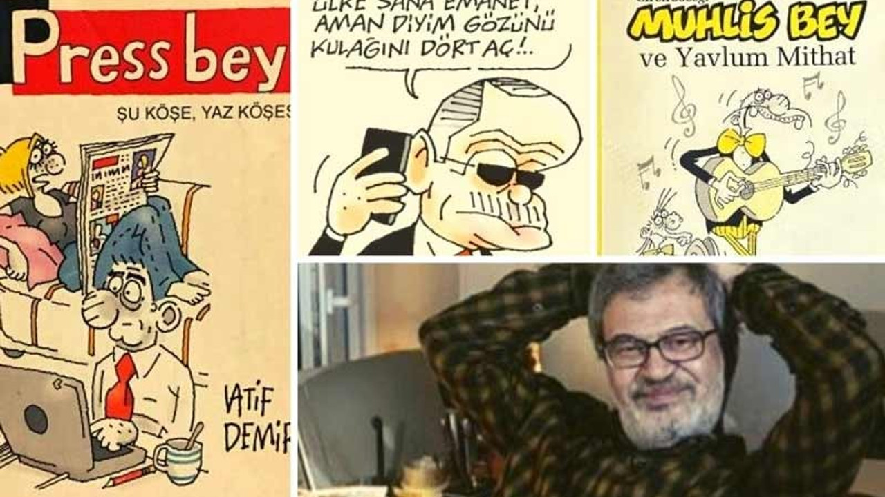 Karikatürist Latif Demirci son yolculuğuna uğurlandı