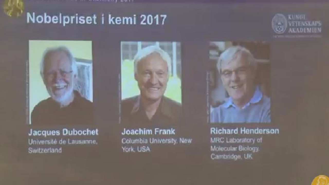 Nobel Kimya Ödülü'nün sahipleri açıklandı