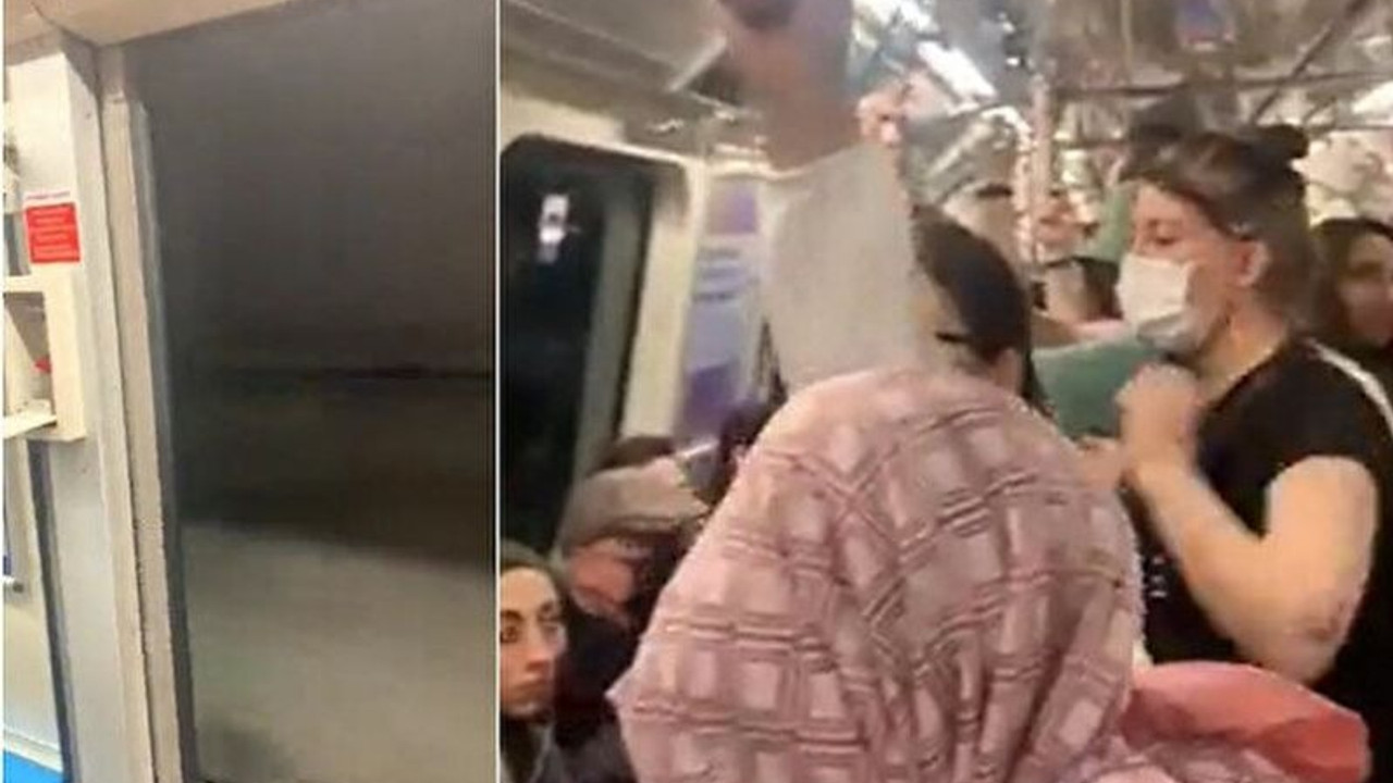 İstanbul'da arızalanan metro, kapısı açık halde seferini tamamladı