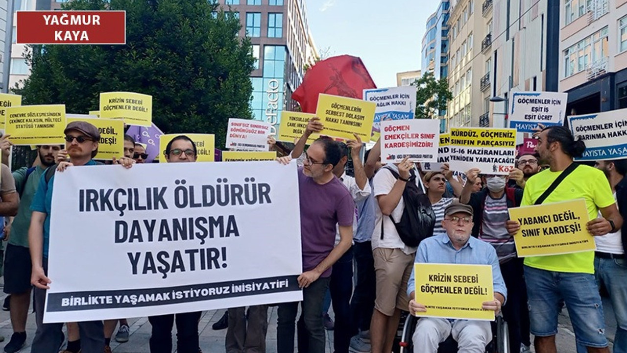 Birlikte Yaşamak İstiyoruz İnisiyatifi: İşsizliğin, pahalılığının nedeni göçmenler değildir