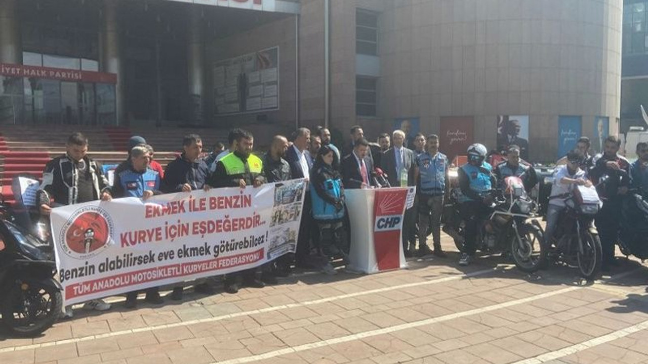 Motokuryelerden ayaryakıt zammı protestosu: Benzin alabilirsek eve ekmek götürebiliriz