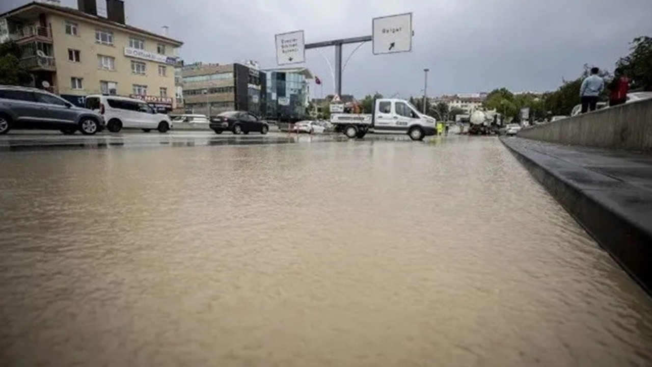 Ankara’da sağanak yağışta 1 kişi öldü