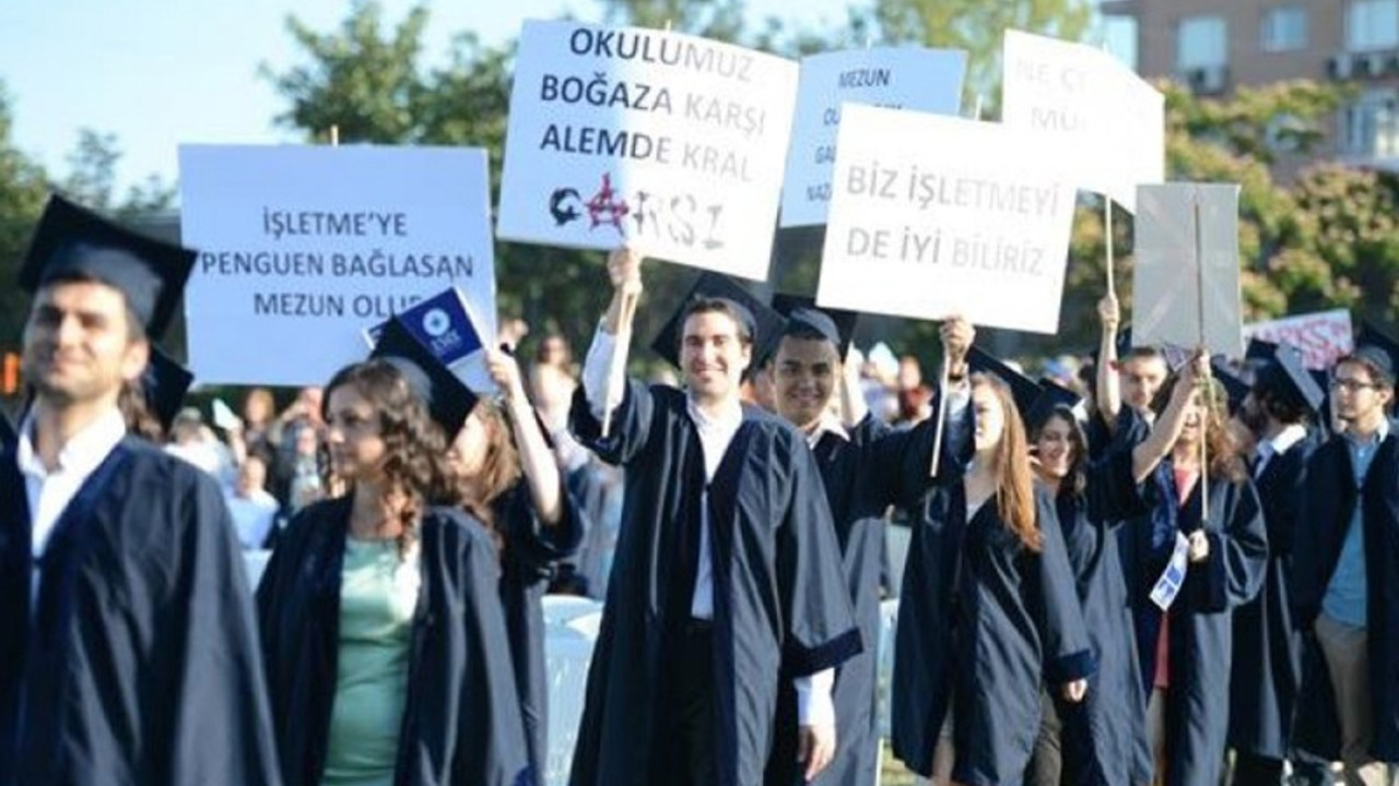 Boğaziçi Rektörlüğü: Mezuniyet töreninde eylem yapılırsa mezun kartlarınız iptal edilir