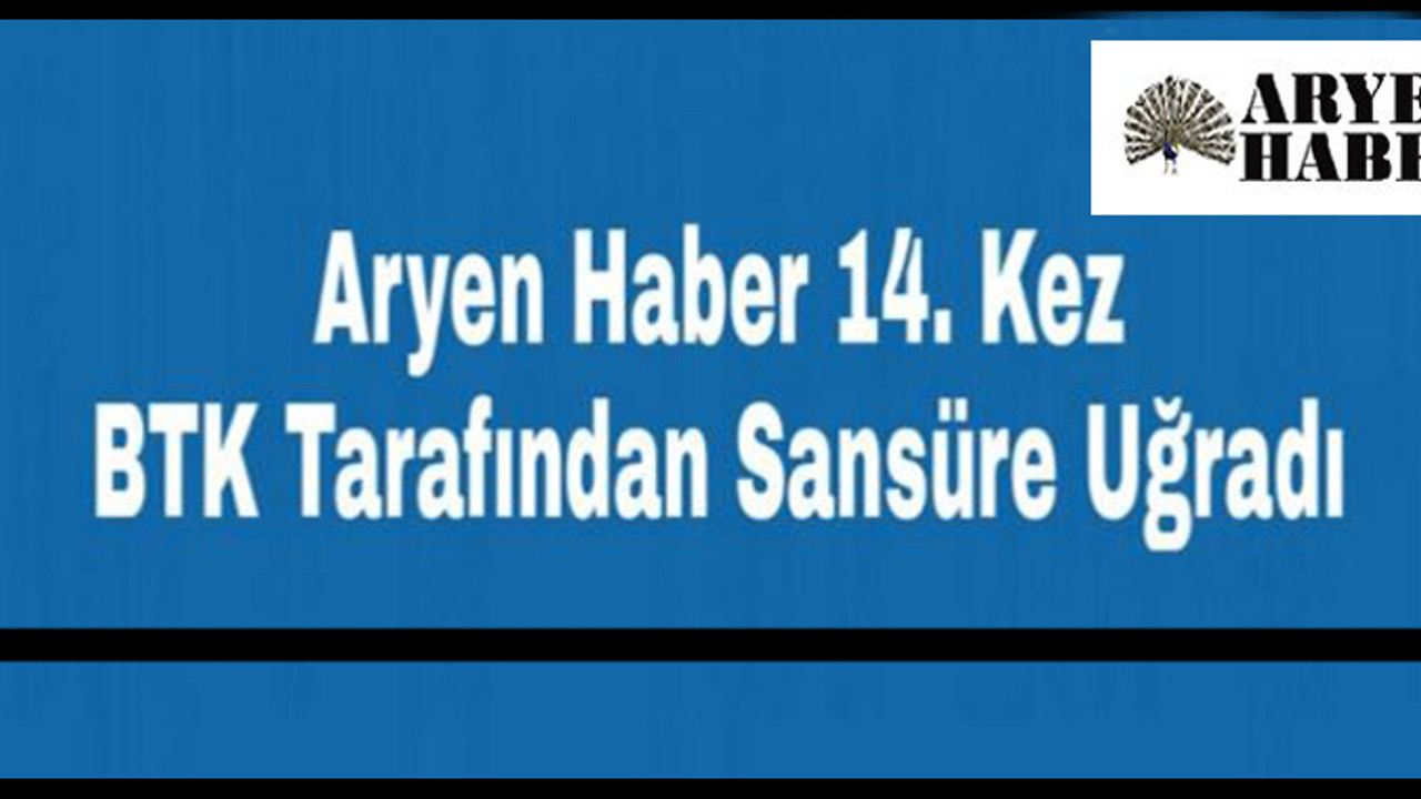 Aryen Haber, 14’üncü kez engellendi