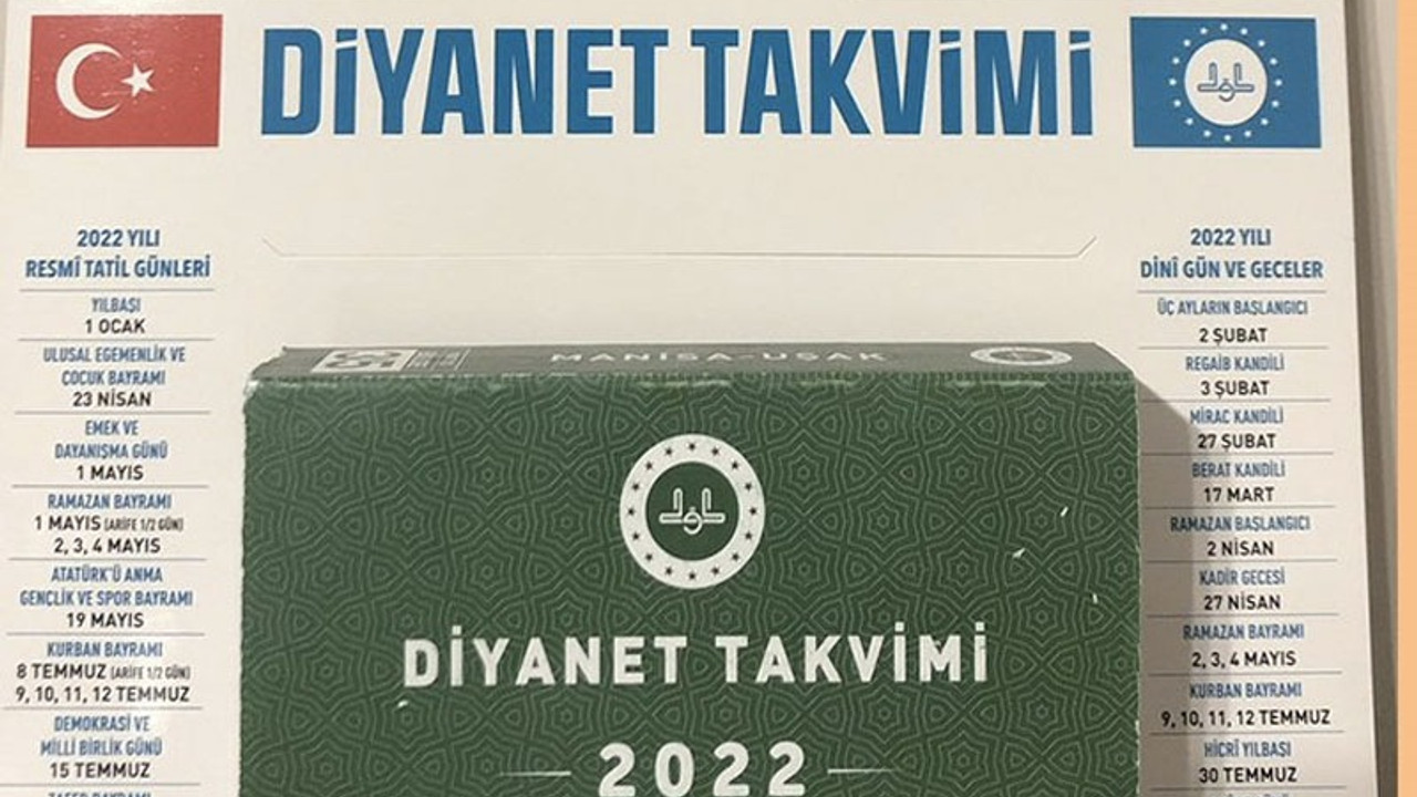 Diyanet harcamaya devam ediyor: Takvimlere 5 yılda 92 milyon TL