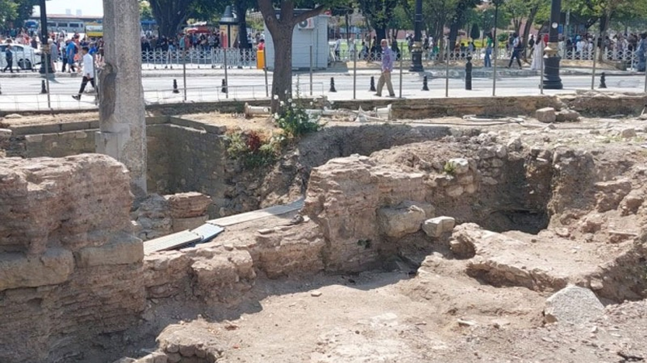 Fatih'teki arkeolojik kazılarda hem Osmanlı hem de Bizans dönemine ait bir mahalle bulundu