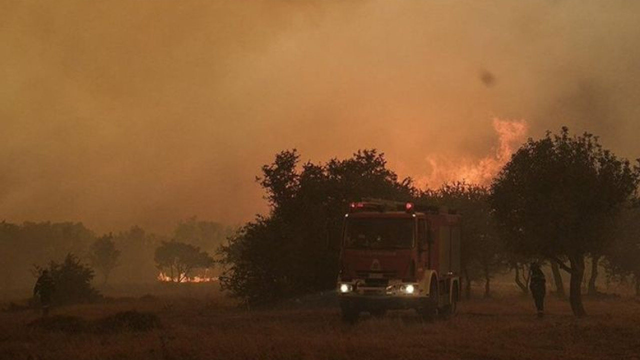 Yunanistan'da 100'ü aşkın orman yangını