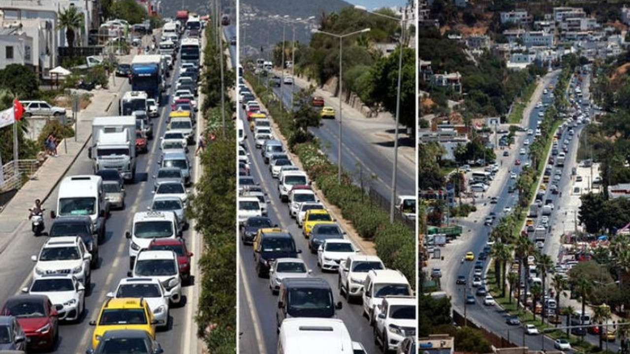 Tatil bitti; eve dönüş yolu çileye dönüştü