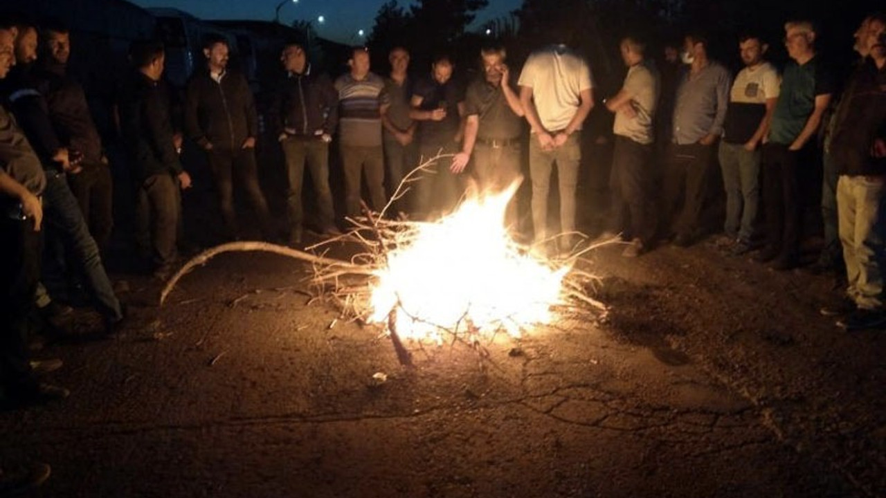 Sivas Kangal Termik Santrali'nde işçiler insanca ücret talebiyle iş bıraktı