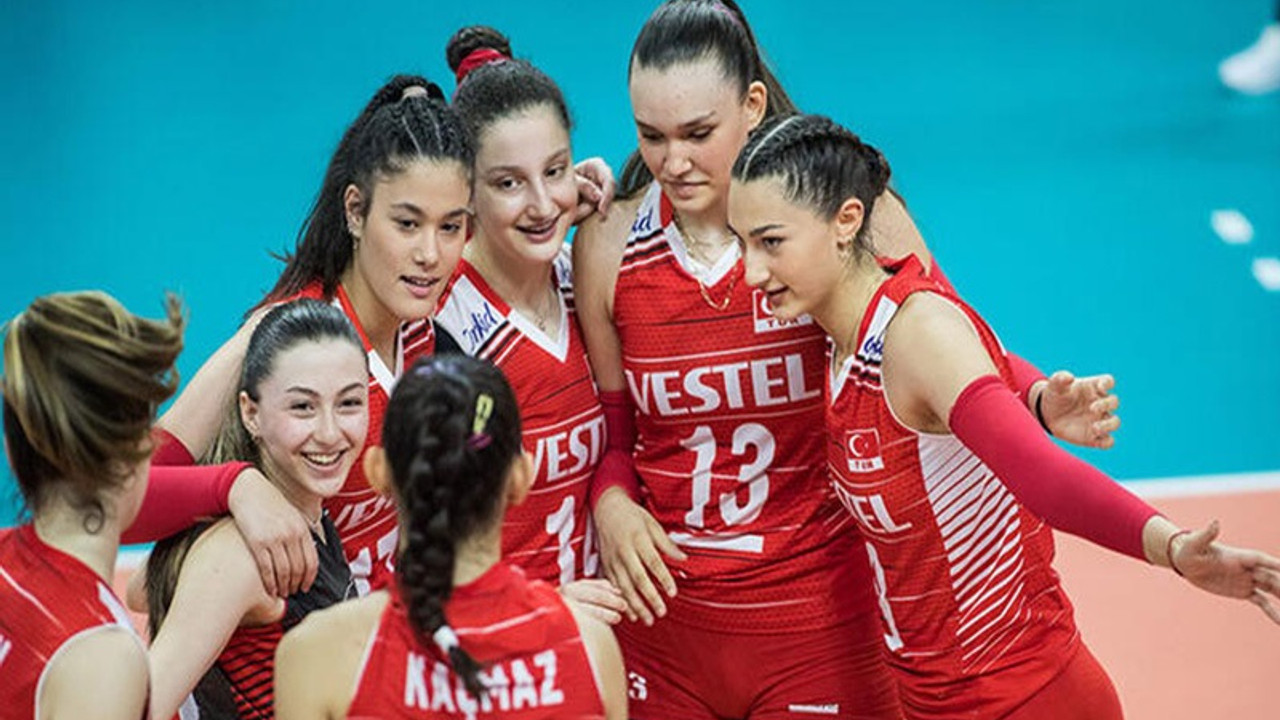 U17 Kız Voleybol Milli Takımı, Avrupa Şampiyonası’nda finalde