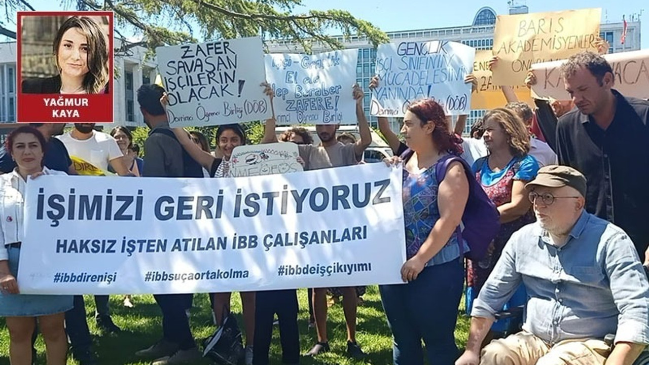 İşçiler İBB önünde süresiz eylemde: İmamoğlu'nden özür bekliyor, işimizi geri istiyoruz