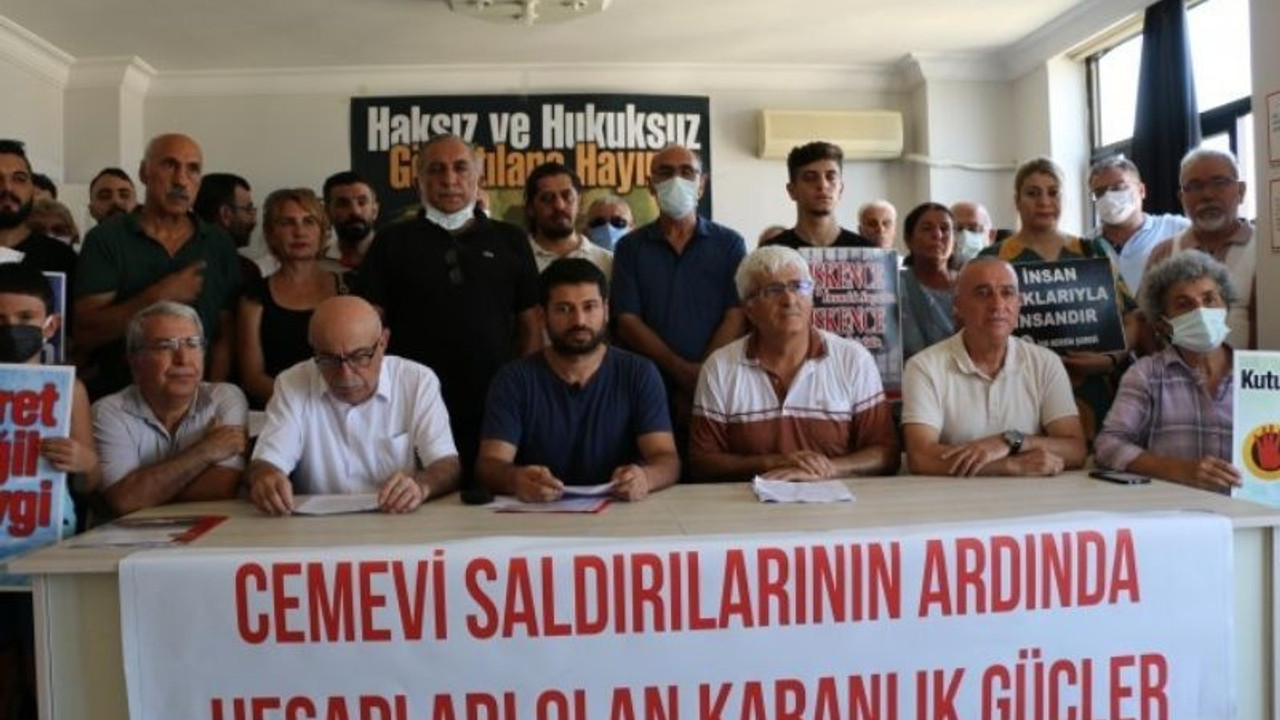 Mersin Cemevi: Saldırıların örgütleyicisini derhal açığa çıkarın