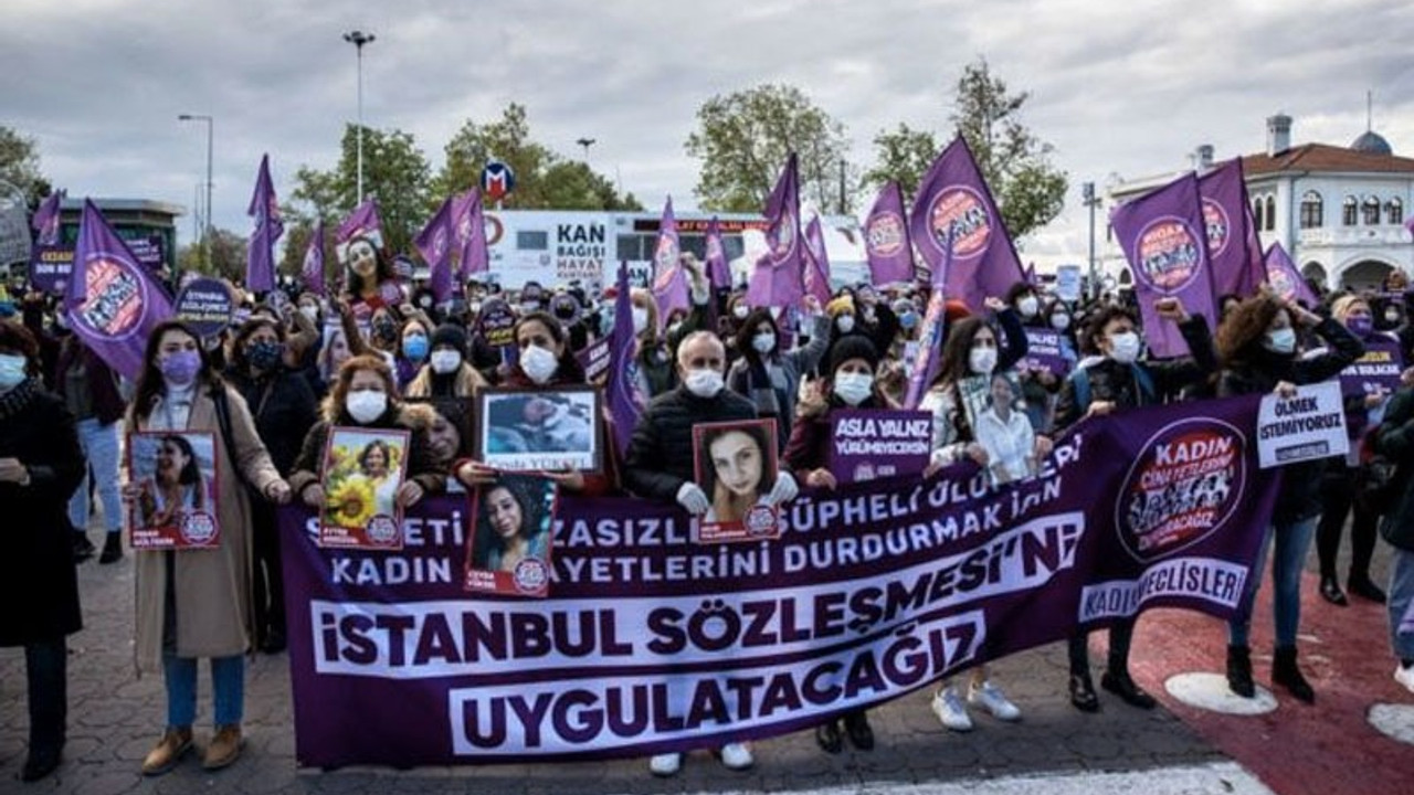 Kadınlar: Sözleşmenin feshi topluma yapılan bir saldırıdır