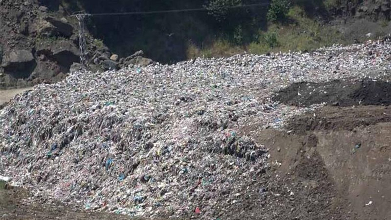 Giresun'da sızıntı tespit edilen çöp tesisine kapatma kararı