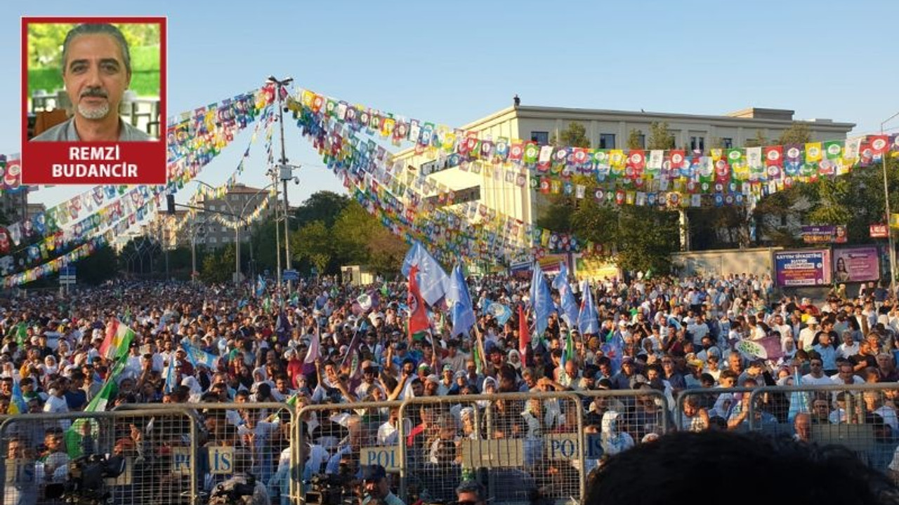 HDP'nin 'Çözüm Biz'de' mitingi: Sömürü politikalarına izin vermeyeceğiz