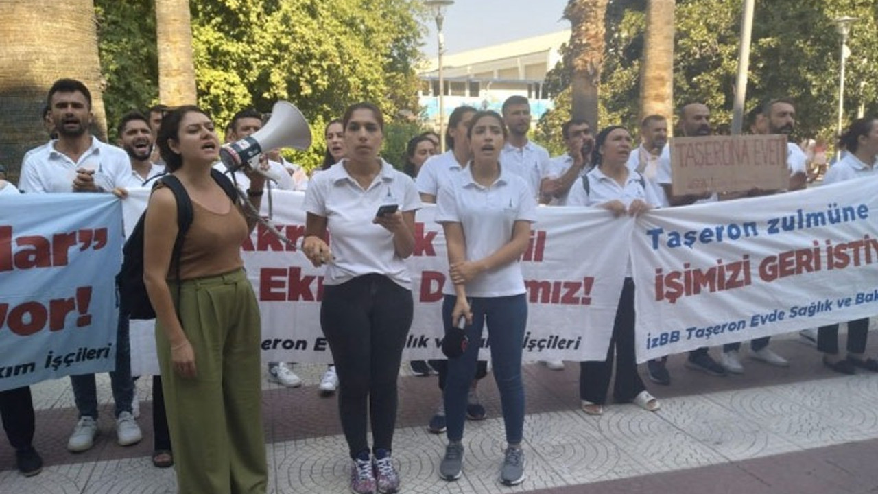 İzmir Büyükşehir Belediyesi işçilerinin direnişi 11’inci gününde