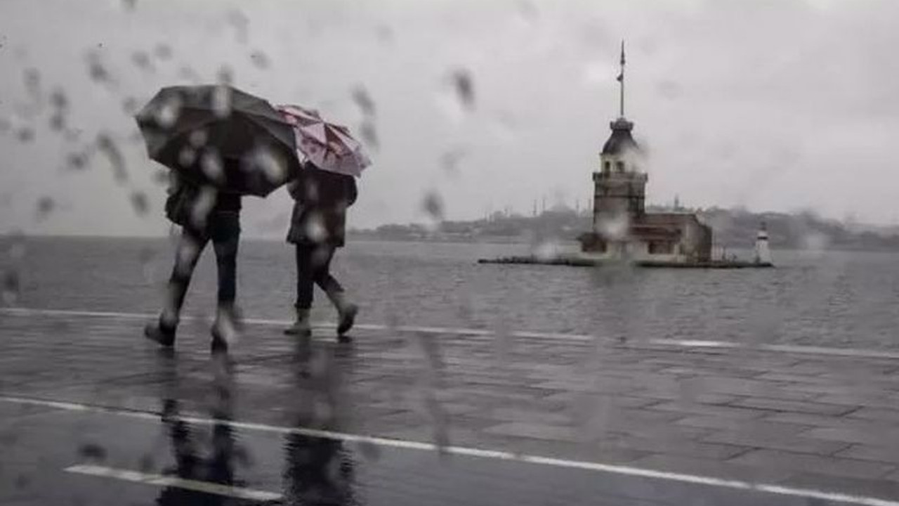 Meteorolojiden İstanbul'a sarı uyarı