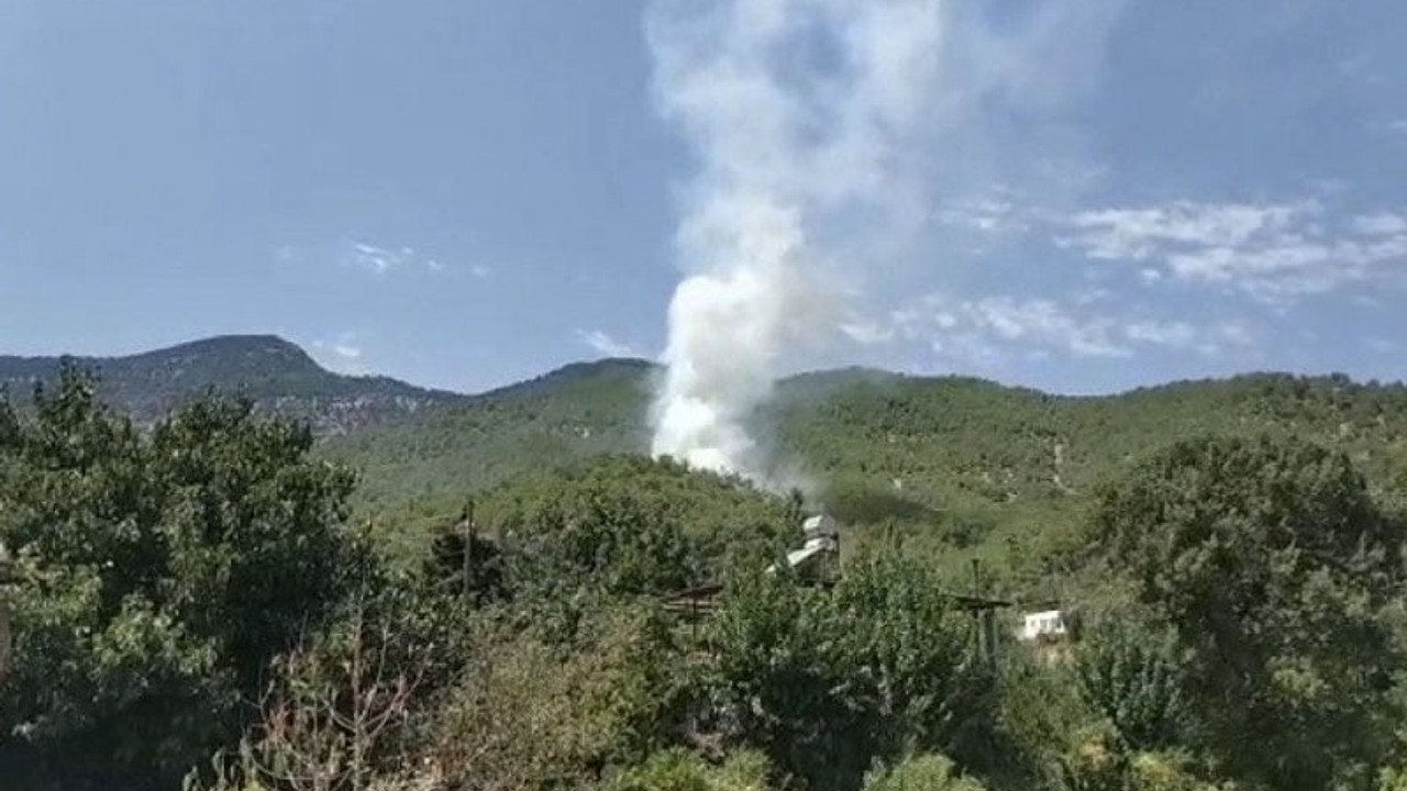 Hatay’da orman yangını