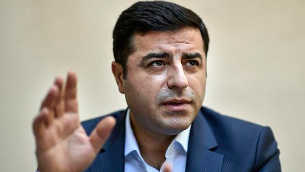 Demirtaş'tan 'bağlamından kopan' savunma için düzeltme