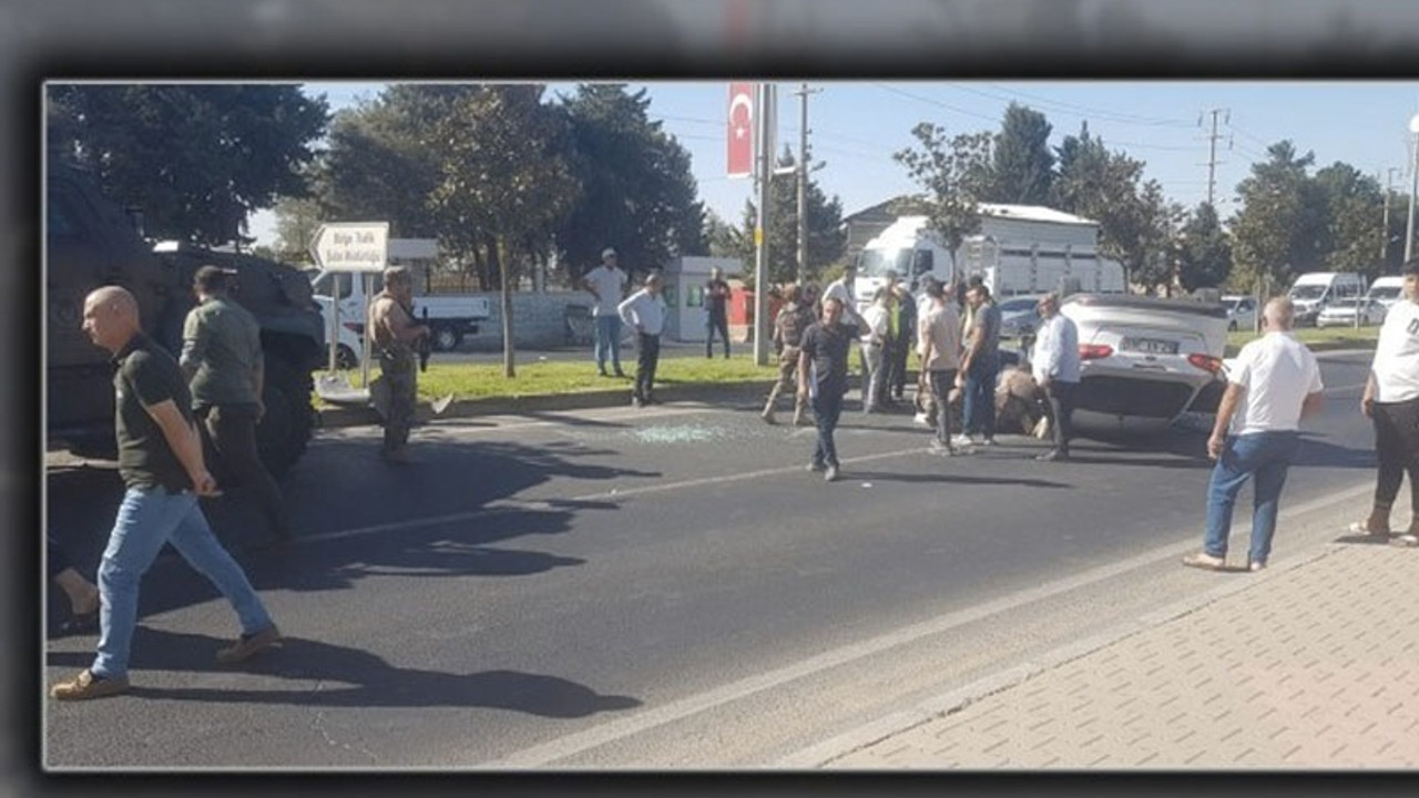 Zırhlı araç kazasında yaralanan kadın Antep’e sevk edildi