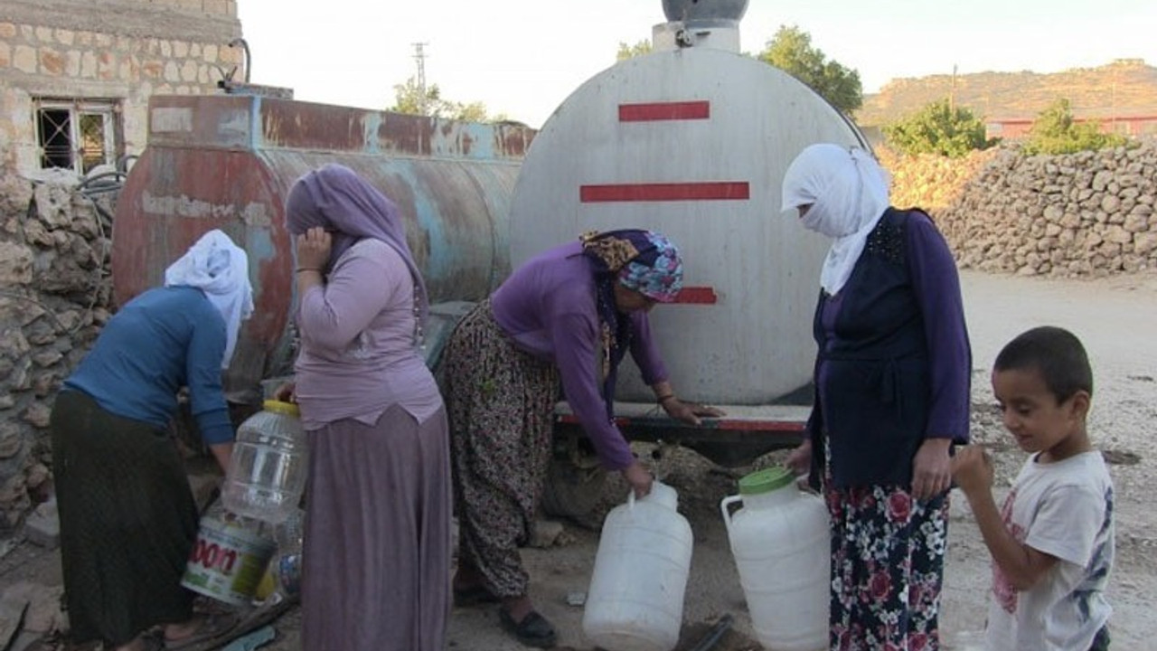 Kayyım yönetimindeki Mardin'de Dazerkê köyüne 4 yıldır su verilmiyor