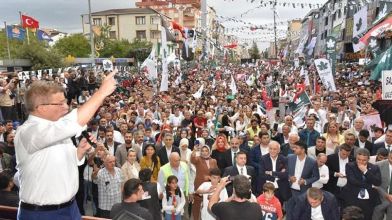 Gelecek Partisi’nden aday açıklaması: Adayımız Genel Başkanımız Ahmet Davutoğlu’dur