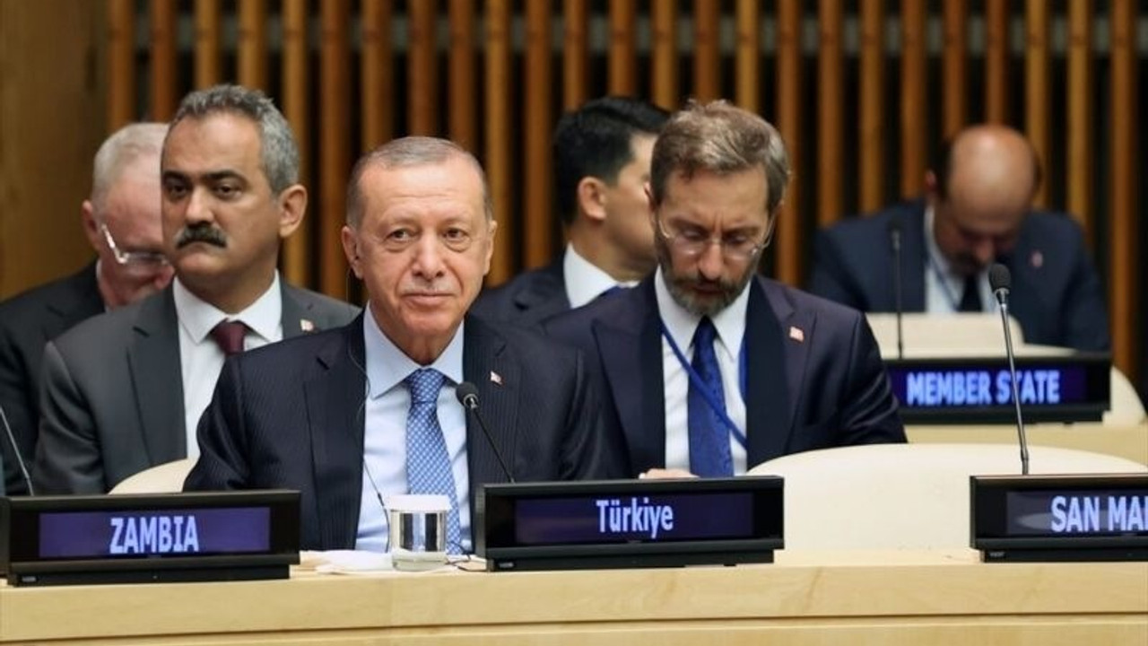 BM Zirvesi'nde konuşan Erdoğan: Eğitimi önemsiyor, çevre bilinci aşılıyoruz