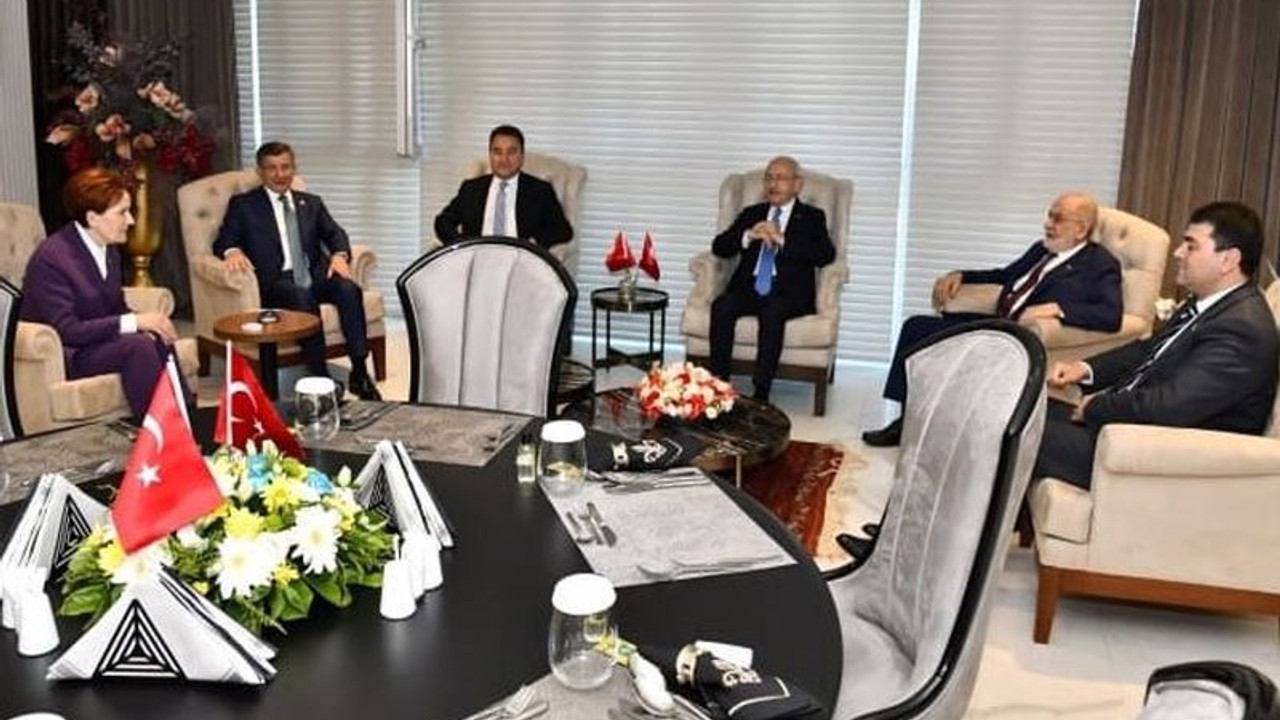 Altılı Masa'da ortak liste olasılığı: İlçelere kadar detaylı araştırma