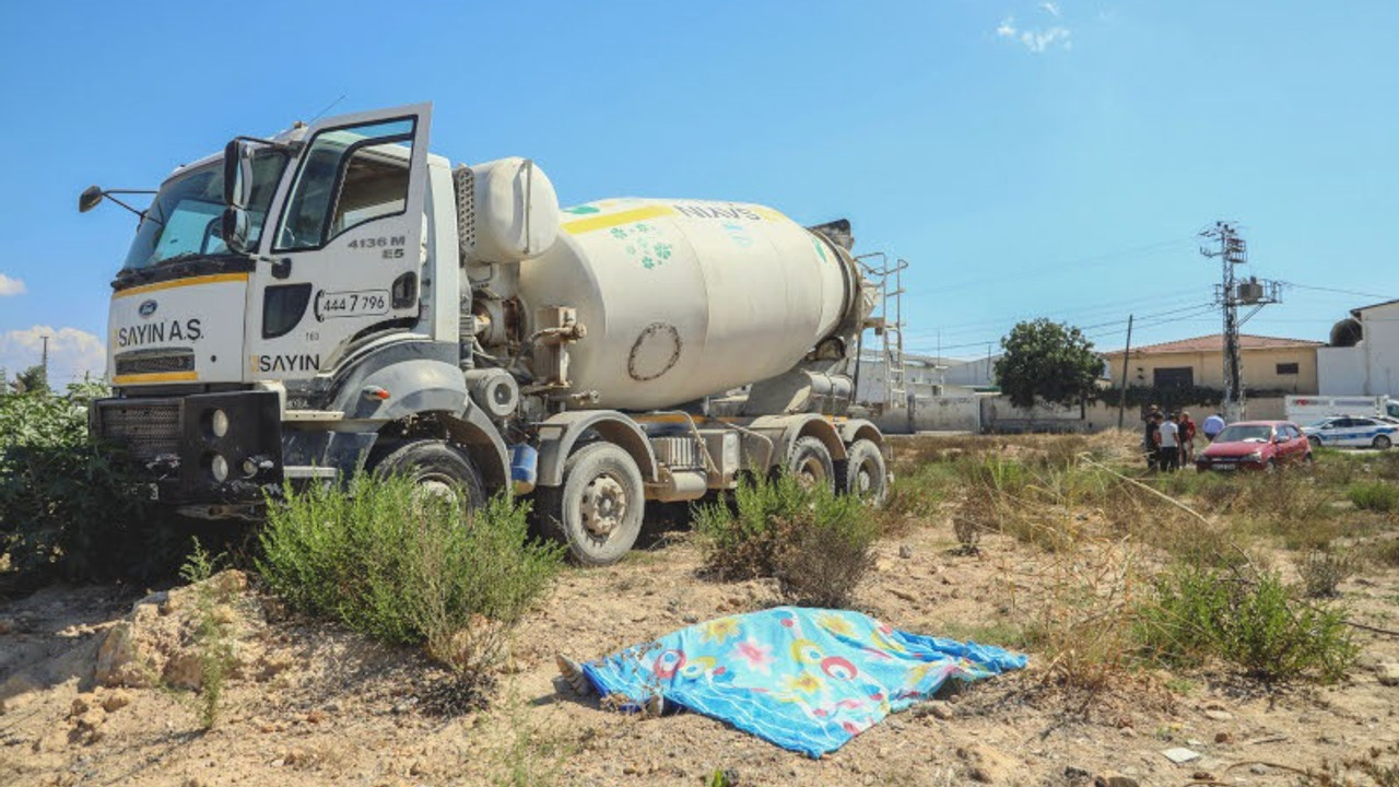 Şoförün cenazesi kaldırılmadan mikserdeki betonu almak için araç gönderildi