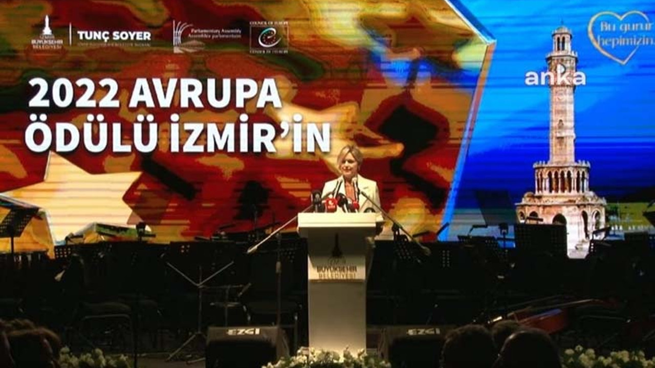 2022 Avrupa Ödülü İzmir'e verildi