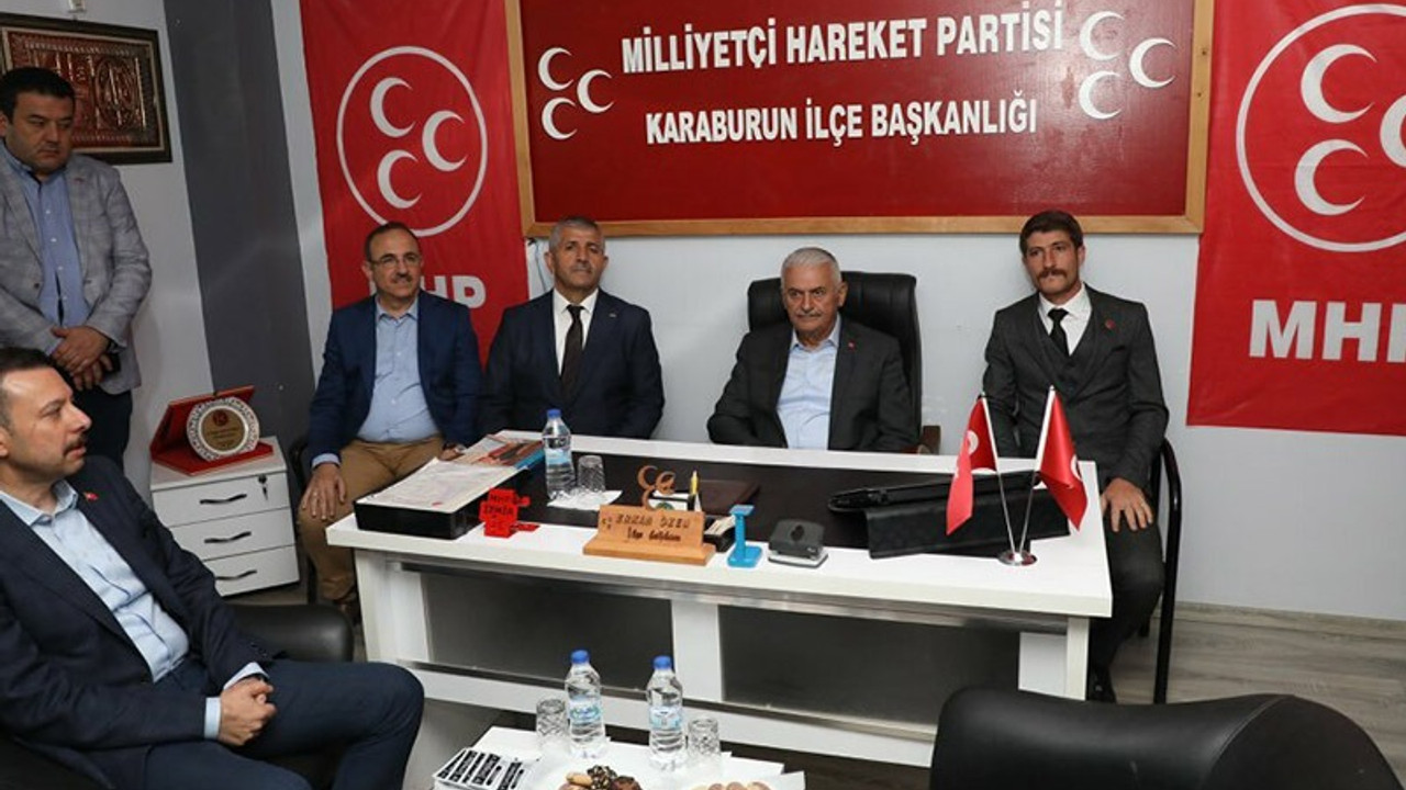 Binali Yıldırım'dan hakim ve savcının Urfa’ya sürülmesi olayıyla gündeme gelen MHP İlçe Başkanına ziyaret