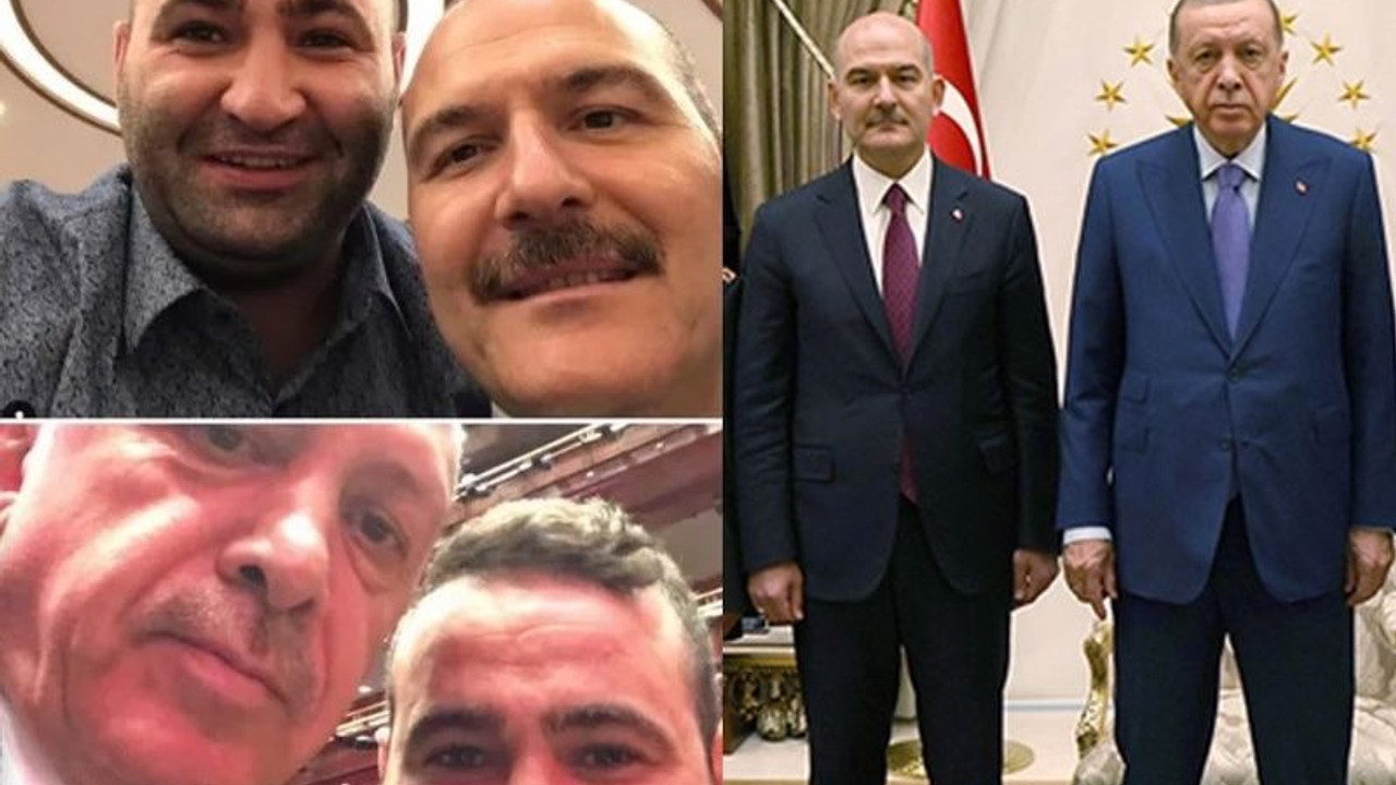 Çok sayıda kişiyi tehdit eden ismin, Erdoğan ve Soylu ile fotoğrafları çıktı