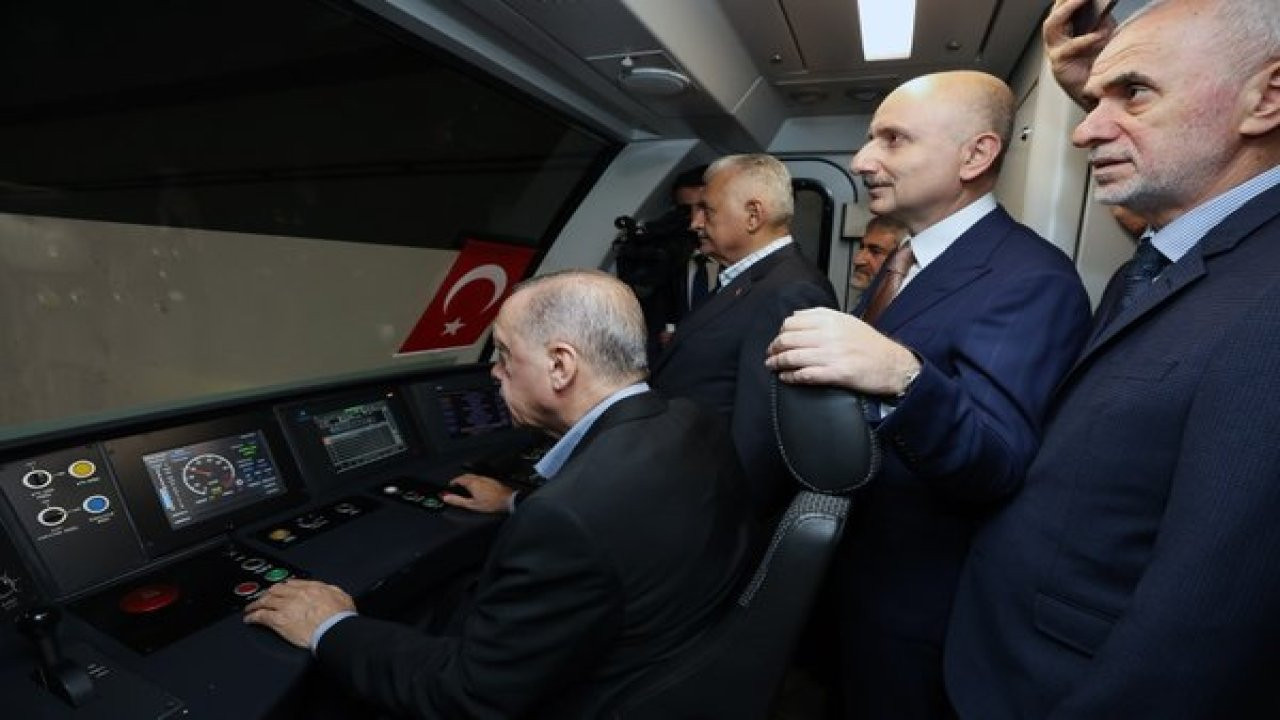 Erdoğan metro açılışında İmamoğlu, HDP ve CHP'yi hedef aldı